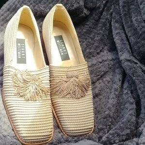 Stuart Weitzman 8.5 N Tassle Loafers